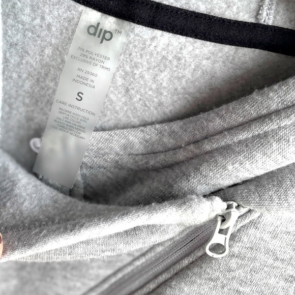 ⬇️ Dip Zipped Hoodie - Picture 5 of 6